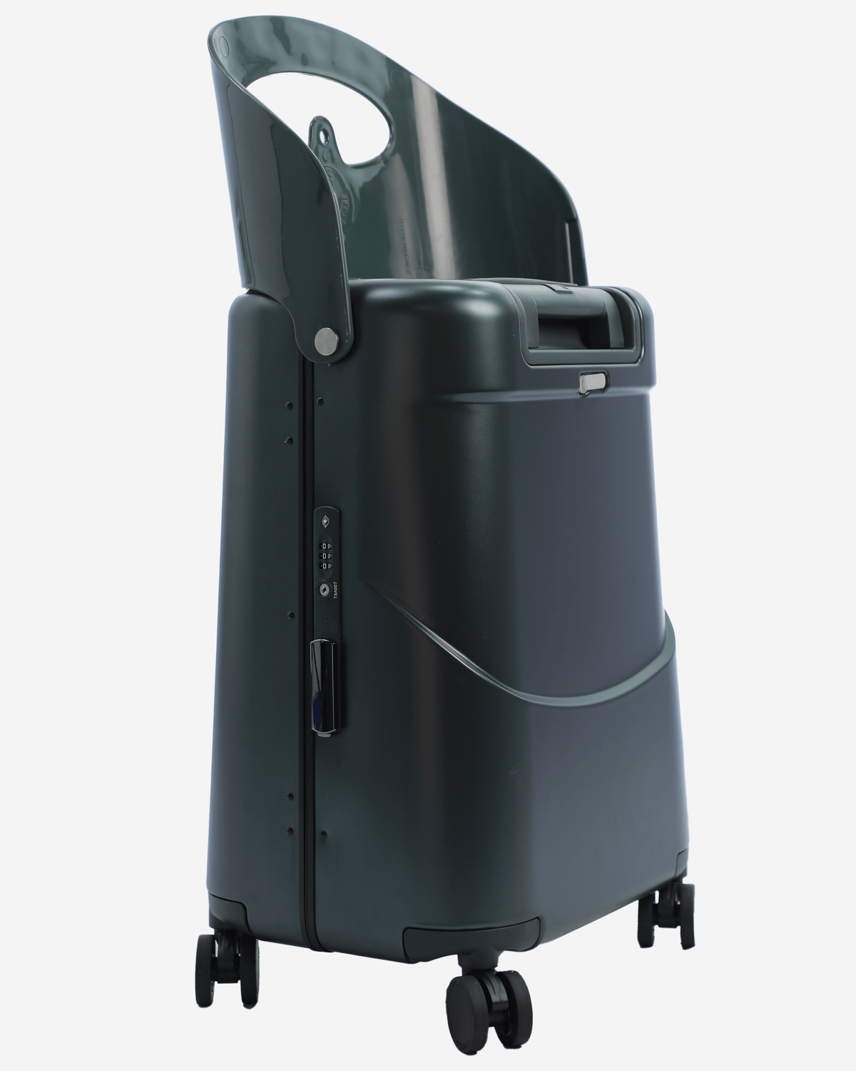MiaMily Suitcase with Seat - Forest Green