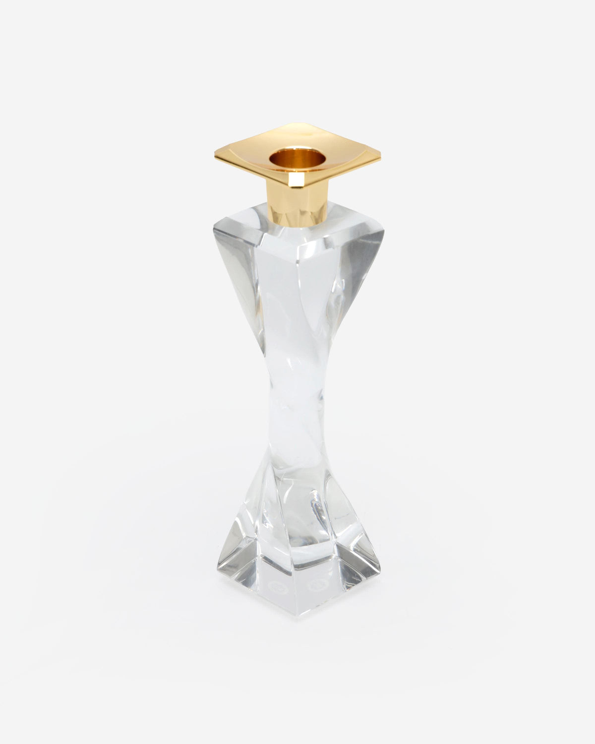 Winko K9 Crystal Twist Taper Candle Holder