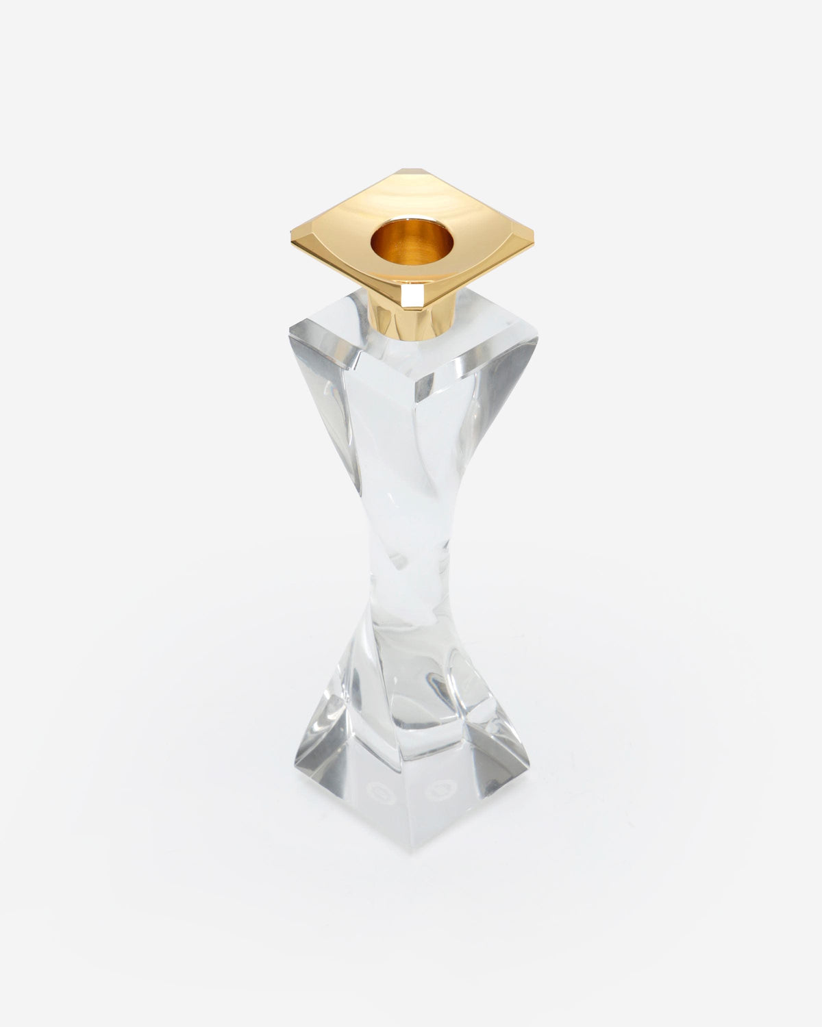Winko K9 Crystal Twist Taper Candle Holder