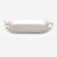 Winko Medium Silver Tray With Plum Blossom Deco Handles