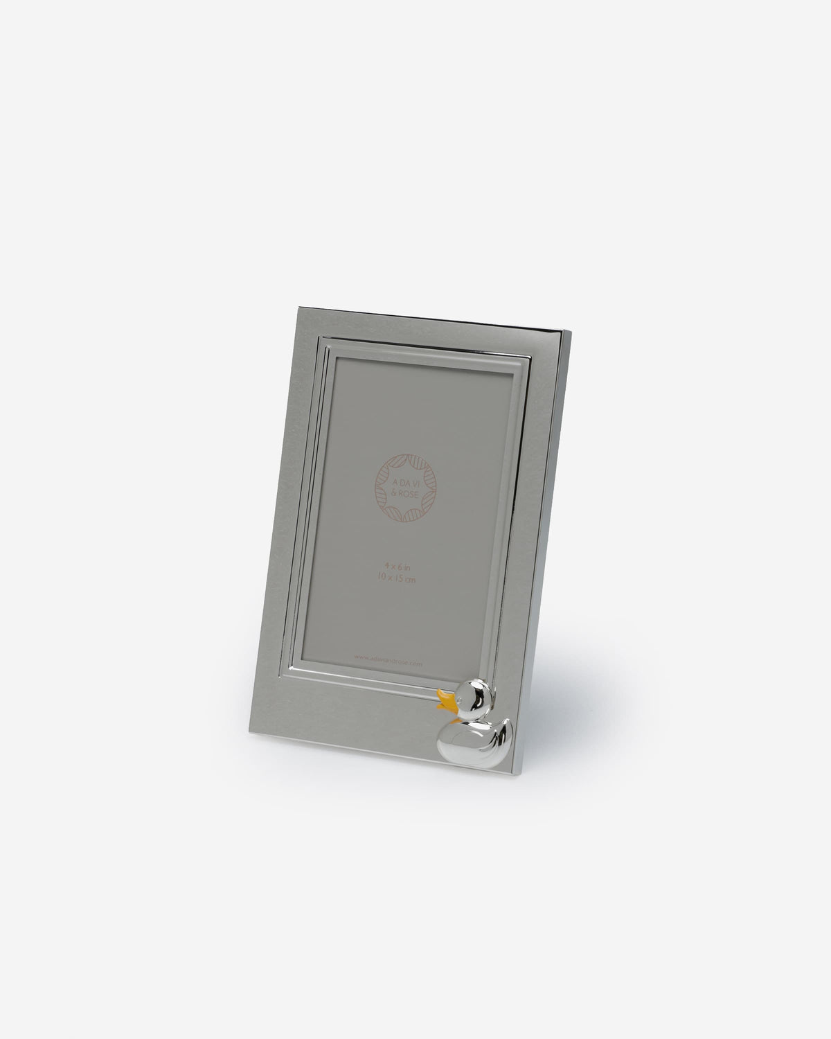 3D Duck Silver Plated Photo Frame