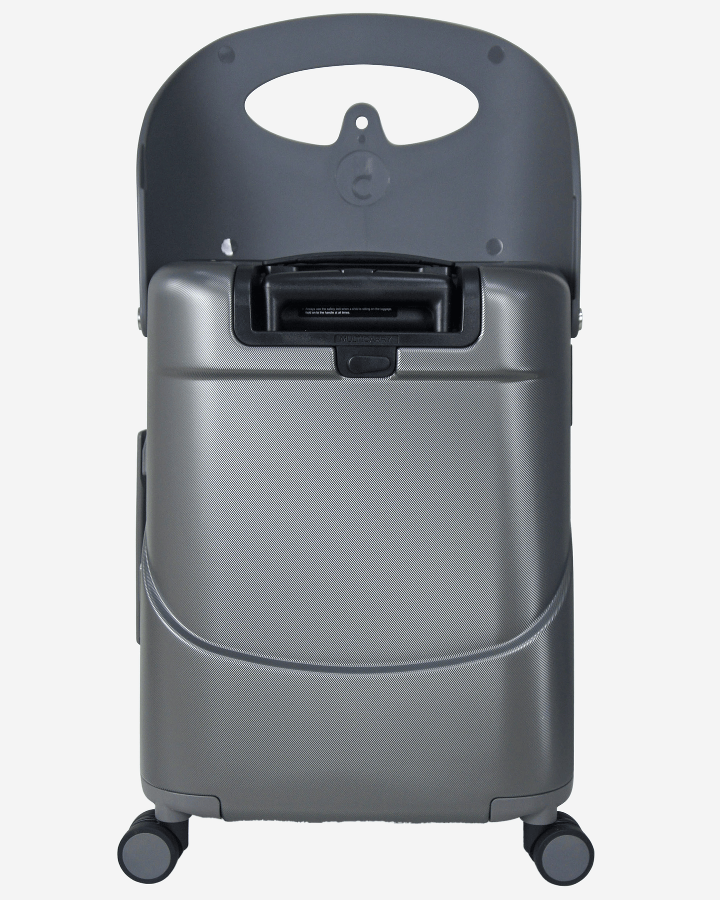 MiaMily Suitcase with Seat - Charcoal Grey