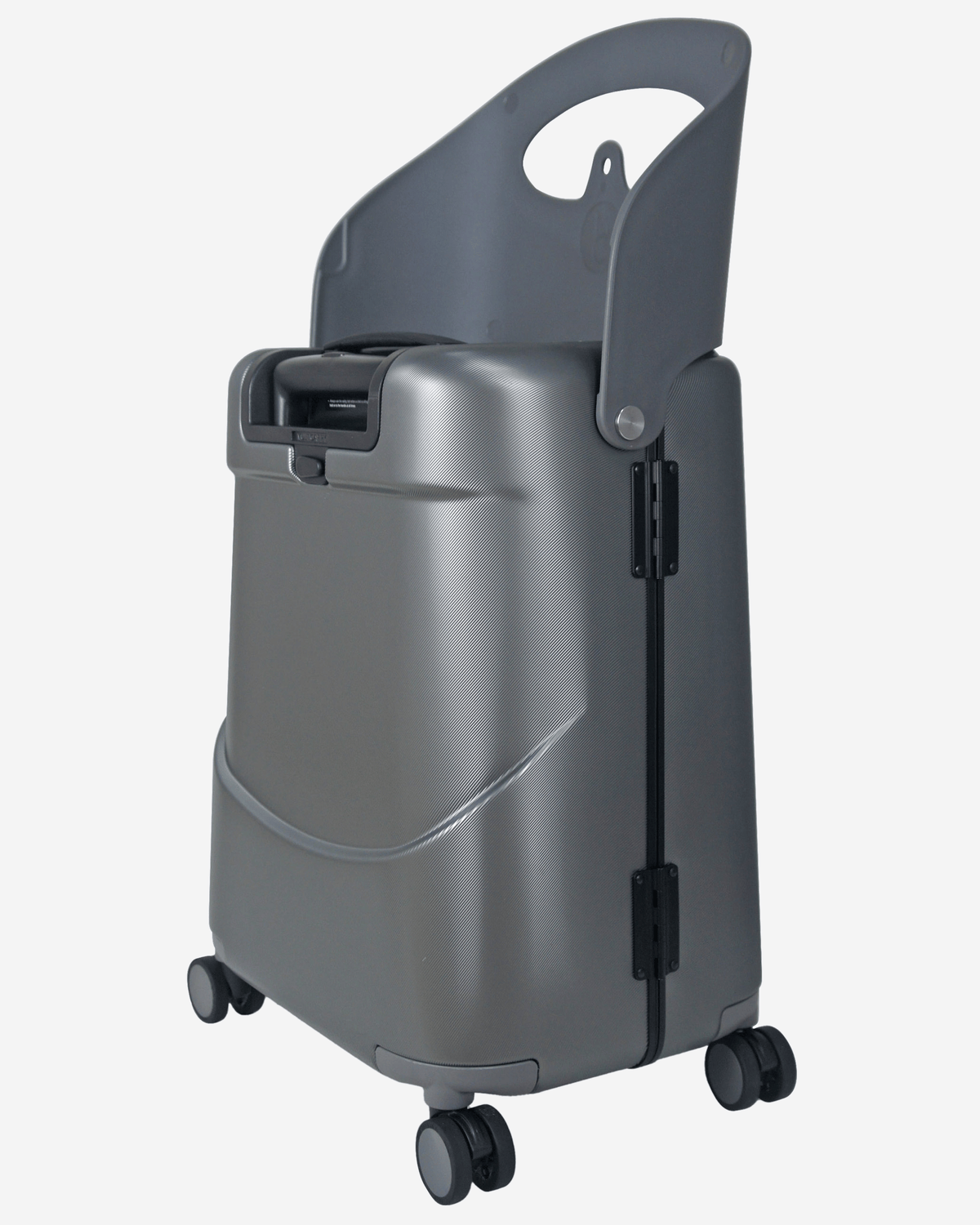 MiaMily Suitcase with Seat - Charcoal Grey