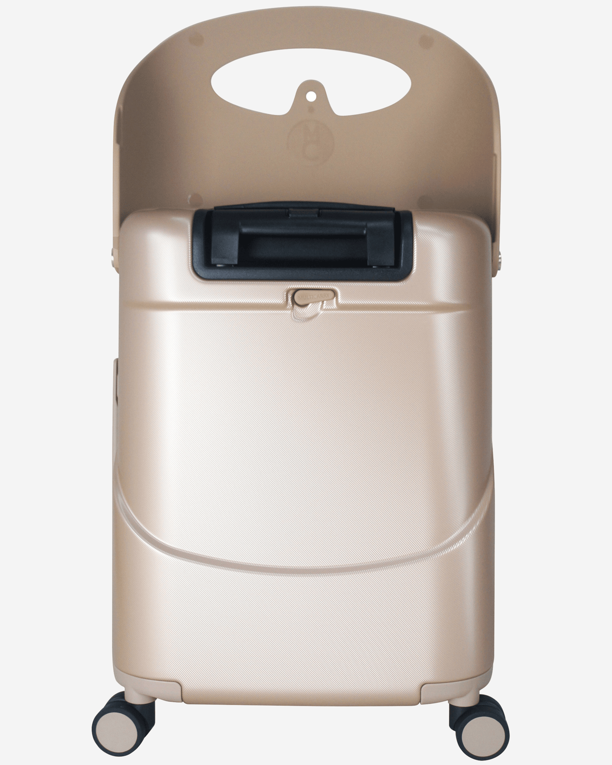 MiaMily Suitcase with Seat - Metallic Gold