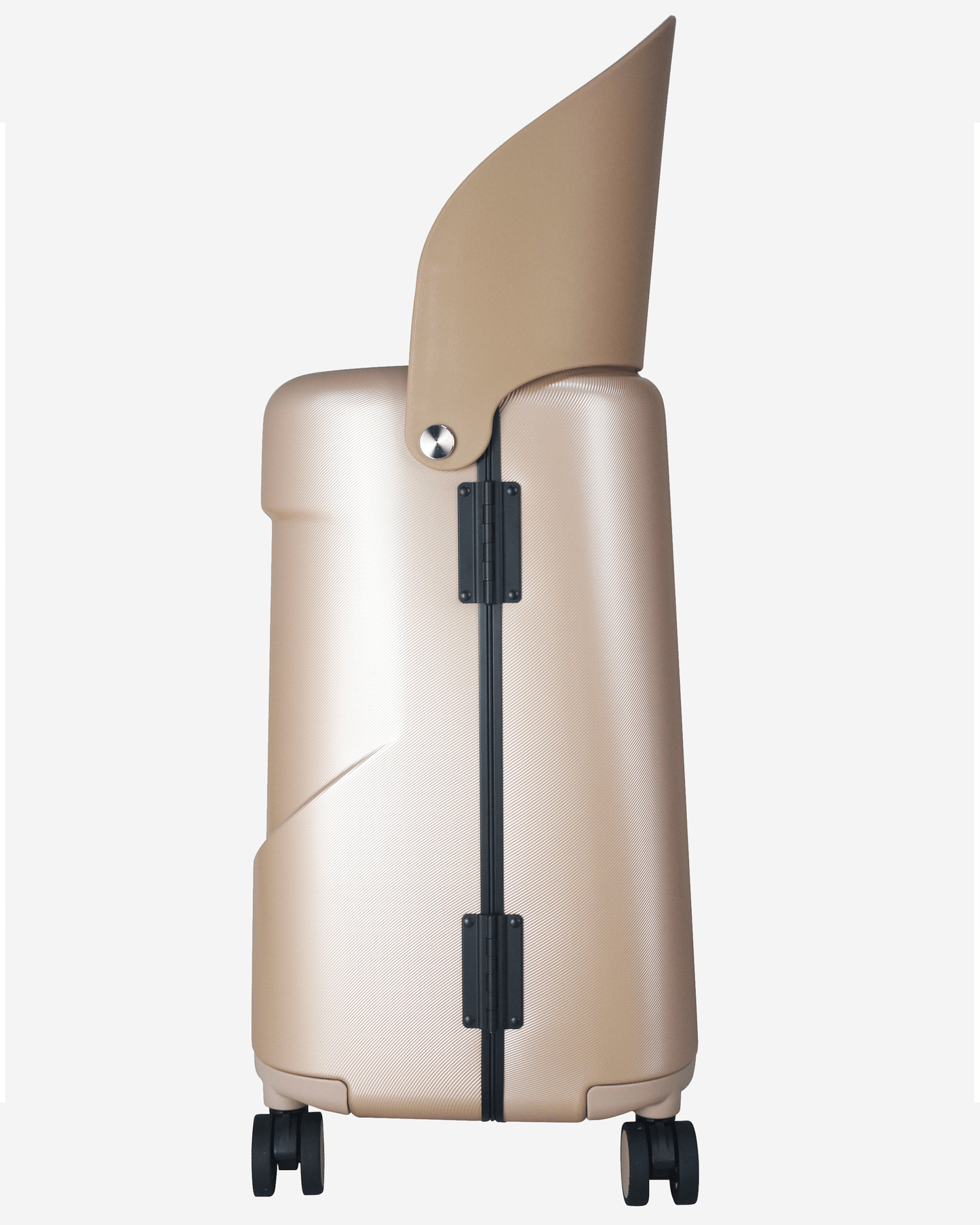 MiaMily Suitcase with Seat - Metallic Gold