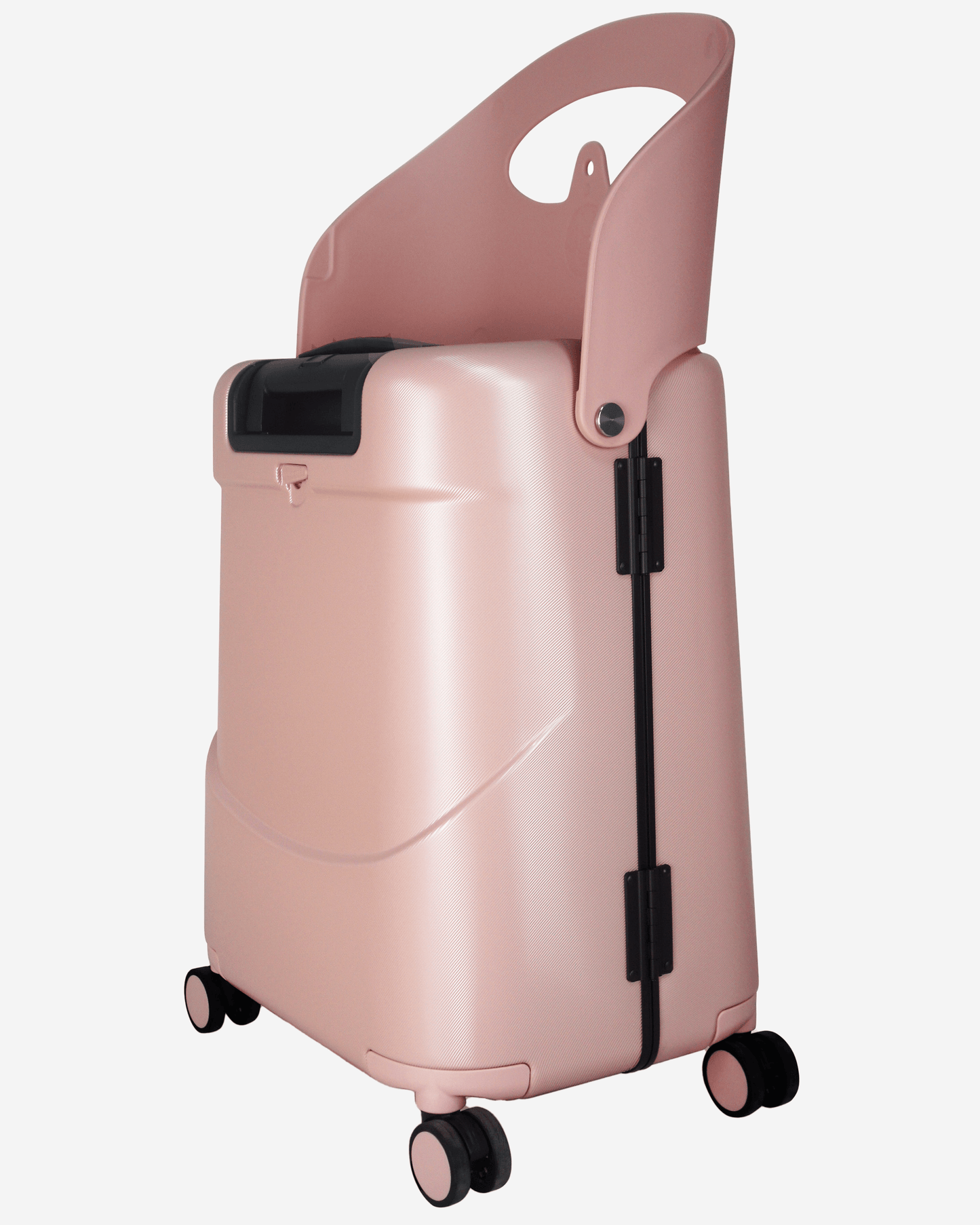 MiaMily Suitcase with Seat - Dusty Pink