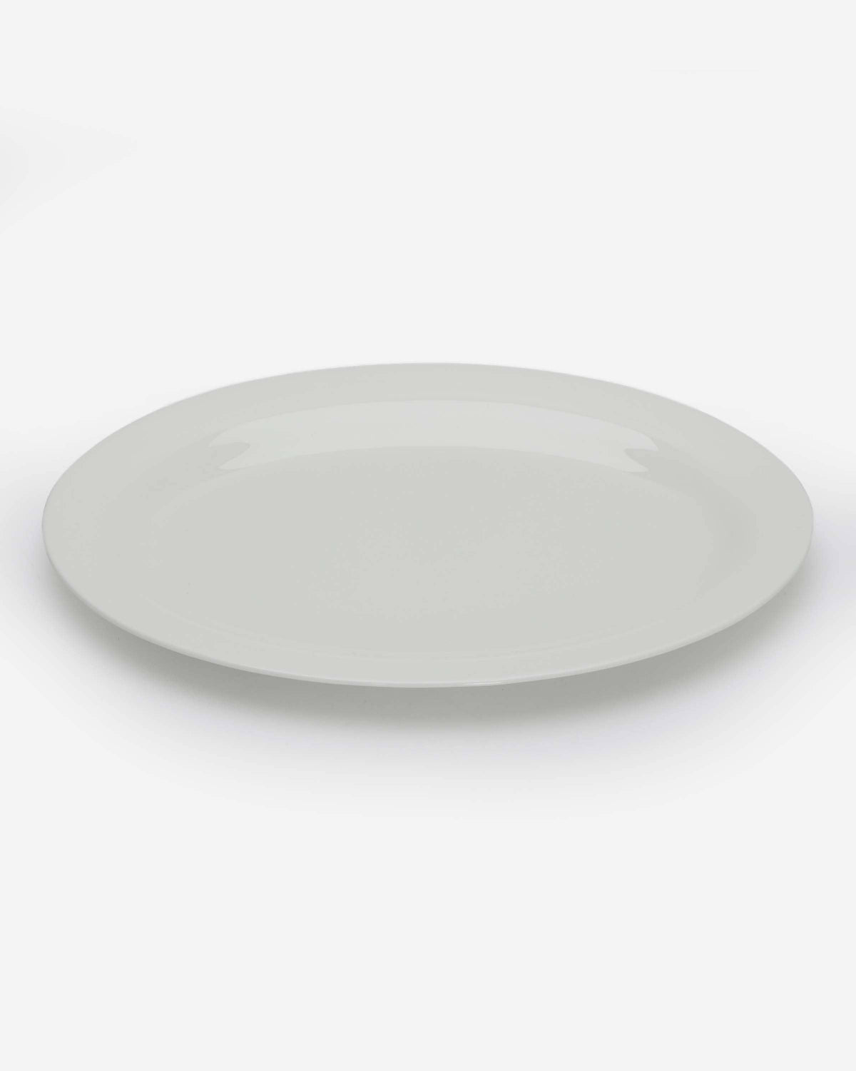 Maison Pastel Oval Platter White - 12 Inch