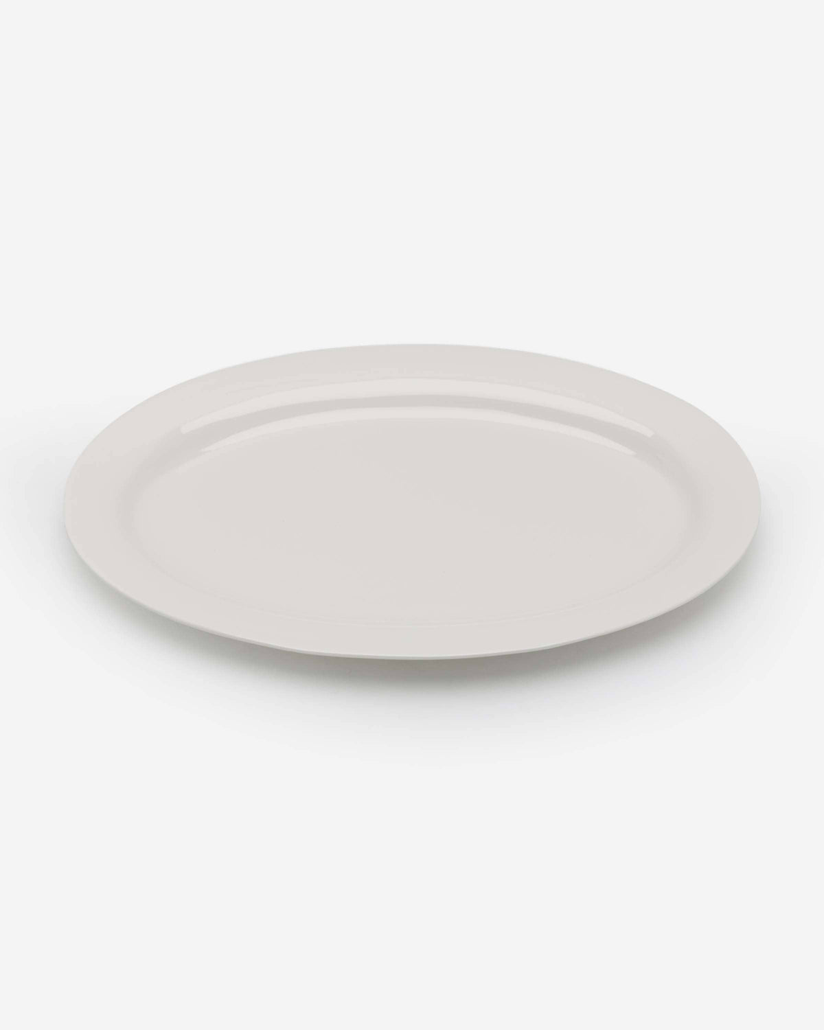 Maison Pastel Oval Platter White - 14 Inch