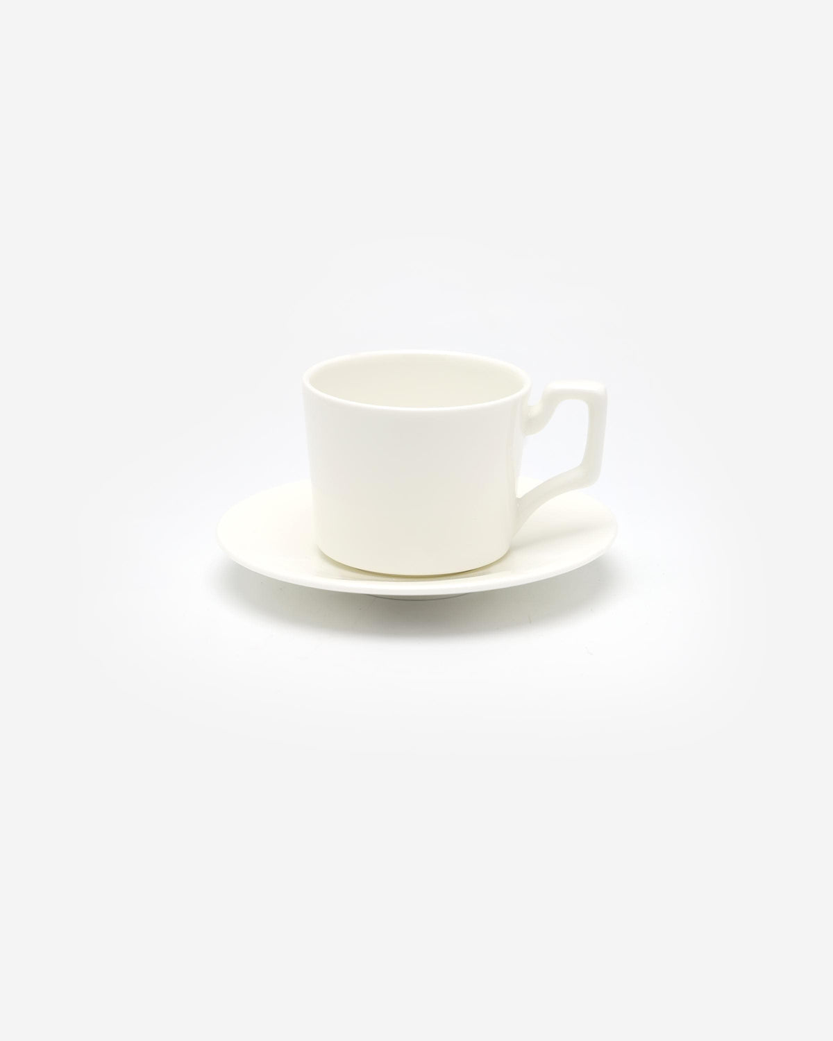 Maison Pastel Espresso Cup & Saucer-White