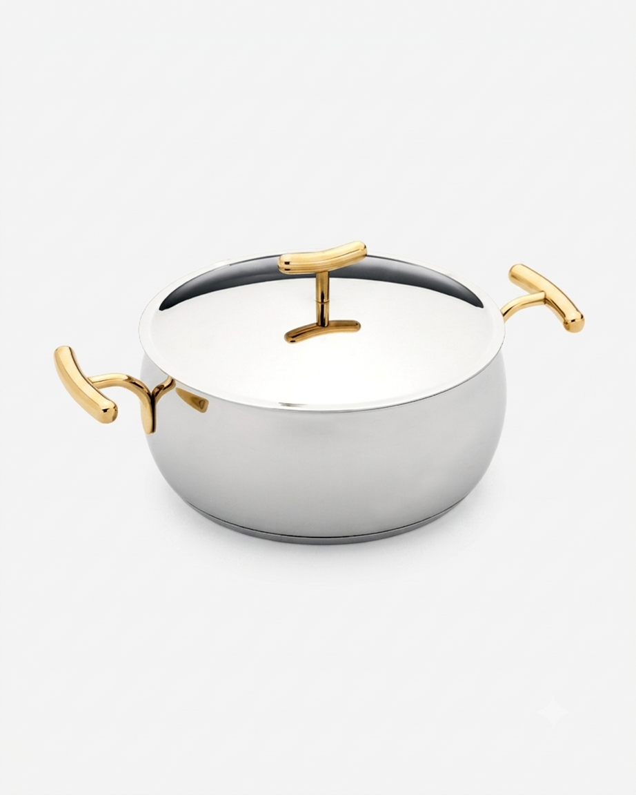 Yumi Gold Casserole 24Cm