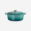 Le Creuset Bleu Riviera L.Gold Knob Signature Oval Casserole/Oven 29Cm 4.7L