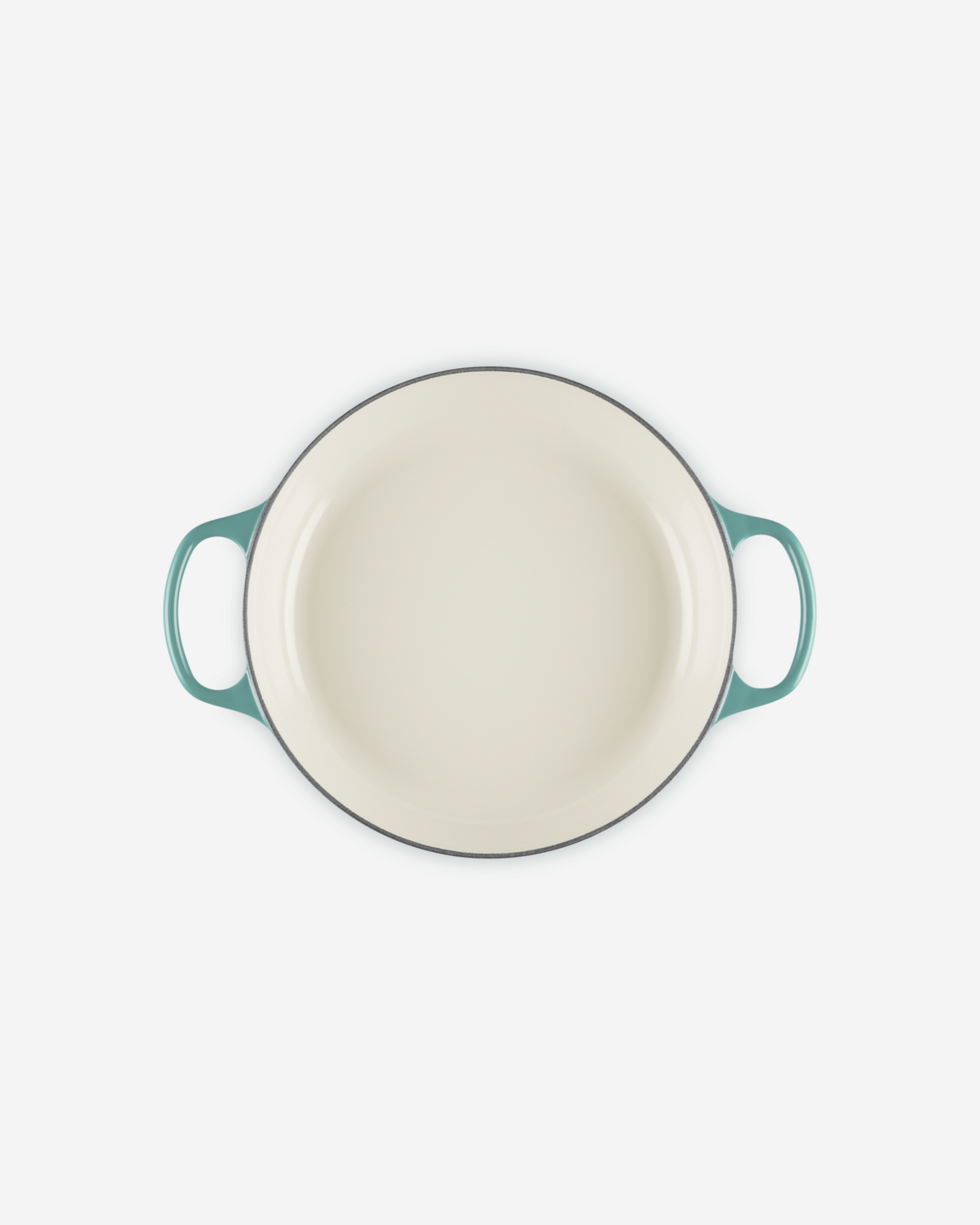 Le Creuset Bleu Riviera L.Gold Knob Signature Shallow Casserole/Braiser 30Cm 3.5L