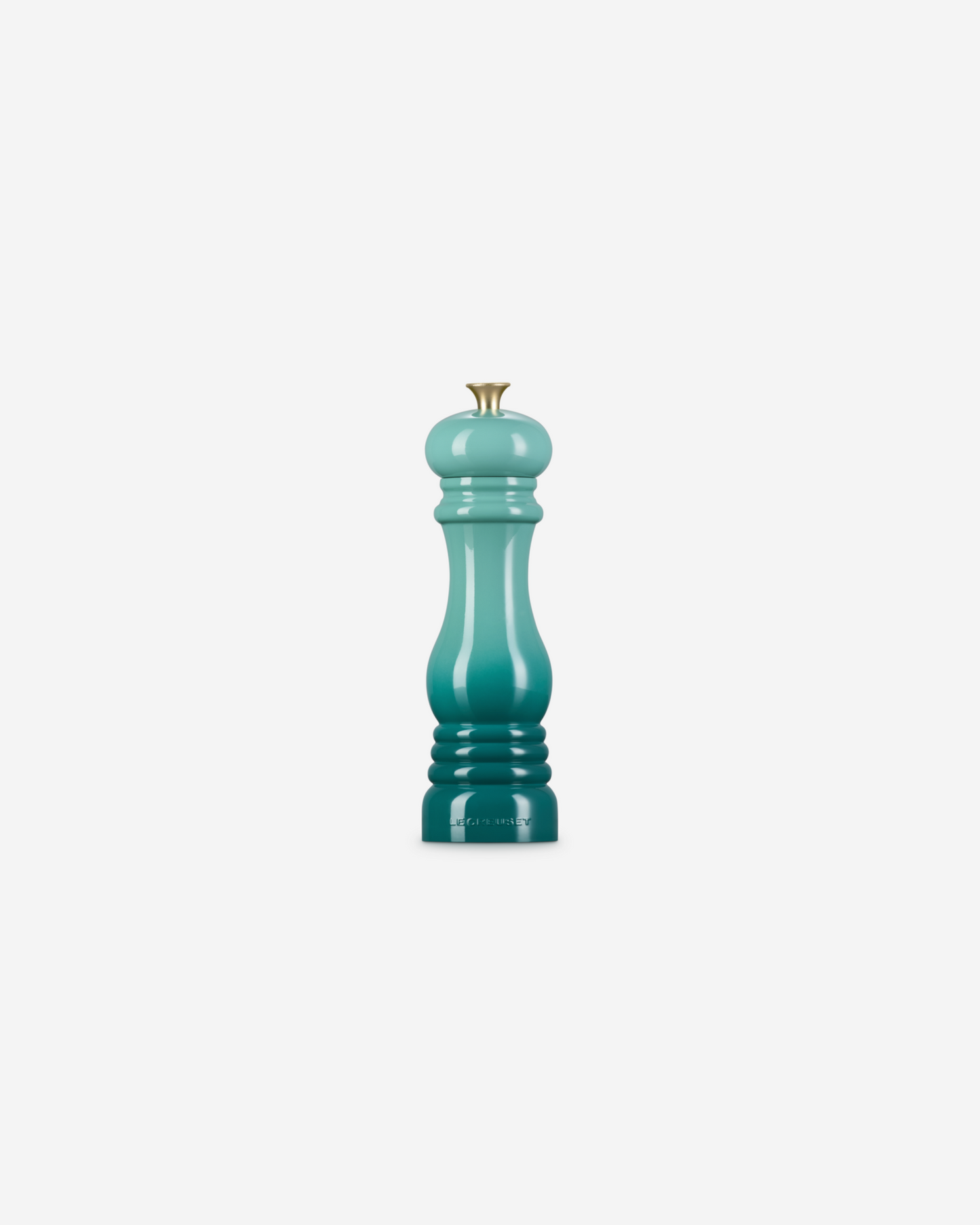 Le Creuset Bleu Riviera Gold Knob Classic Pepper Mill 21Cm