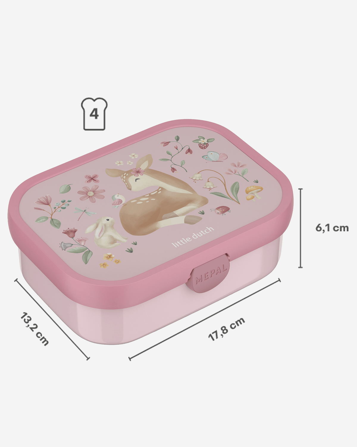 Mepal Campus Lunch Box Fairy – 750ml