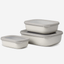 Mepal Cirqula Multi Bowl Set Nordic White – 500/1000/2000ml