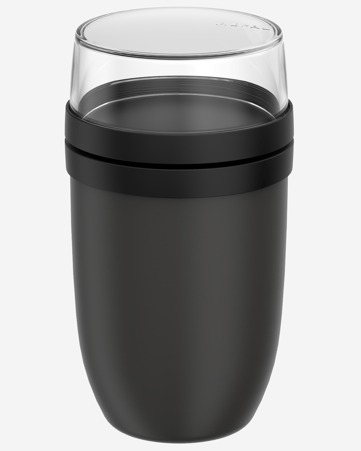 Mepal Ellipse XL Lunchpot Nordic Black – 750+300ml