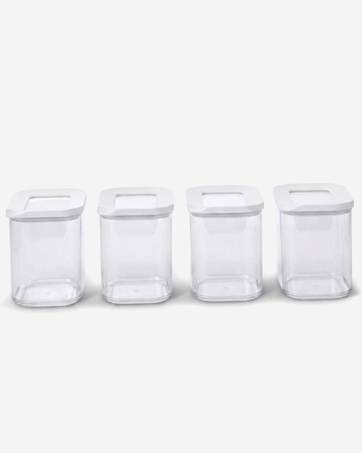 Mepal Modula Storage Container Set White – 4 × 1000ml