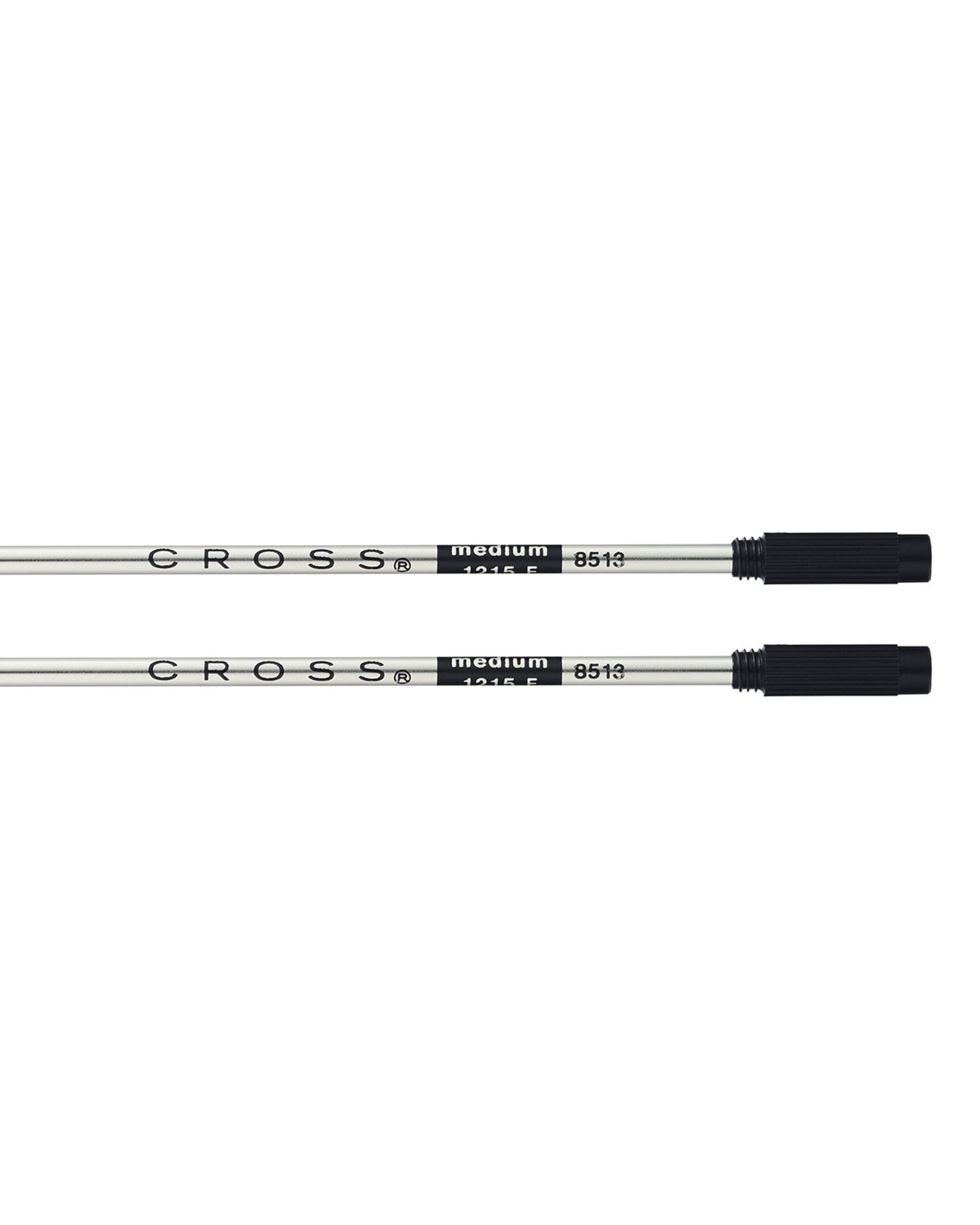 Cross Ballpoint Pen Refill - Black Medium - Dual Pack