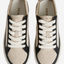 Reiss Low Top Sneaker - Natural/Black