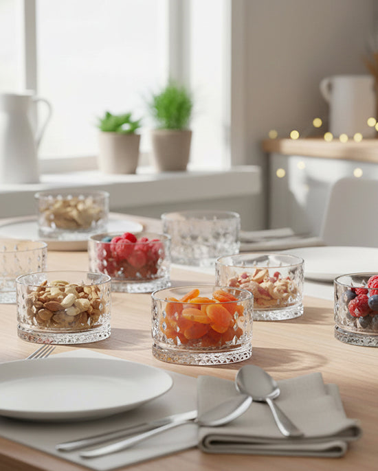 Cuisine Art Soda Lime Bowl Set 220ml 6Pc V3