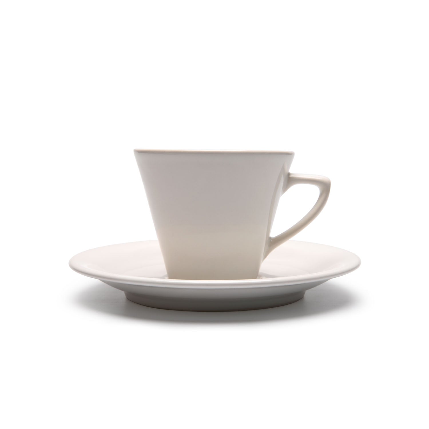 ARDEN PORCELAIN ORGANIC TEA SET OF 6PCS WHITE