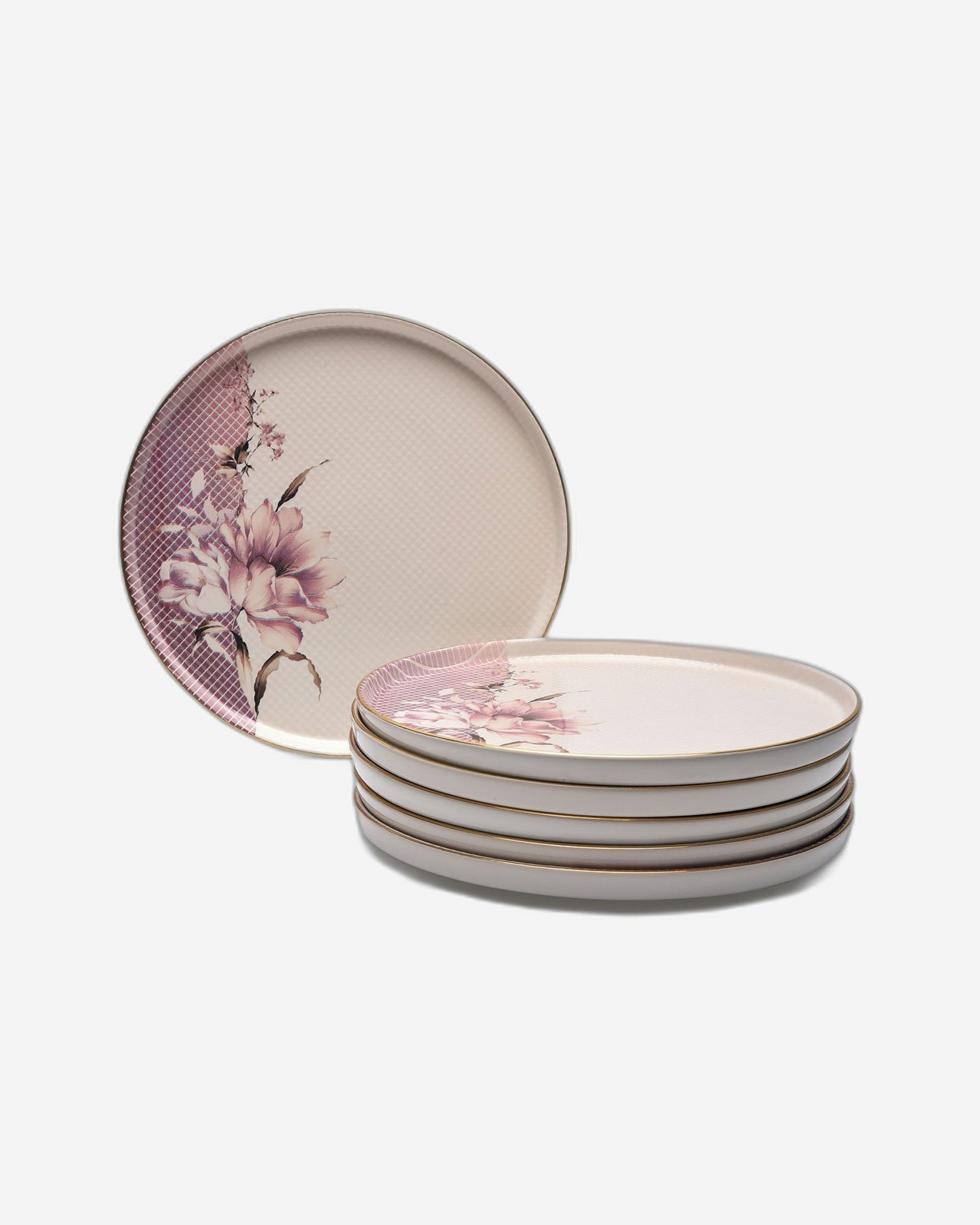 Glore Porselen Elvira 26 Cm Dinner Plate Set Of 6 Pcs
