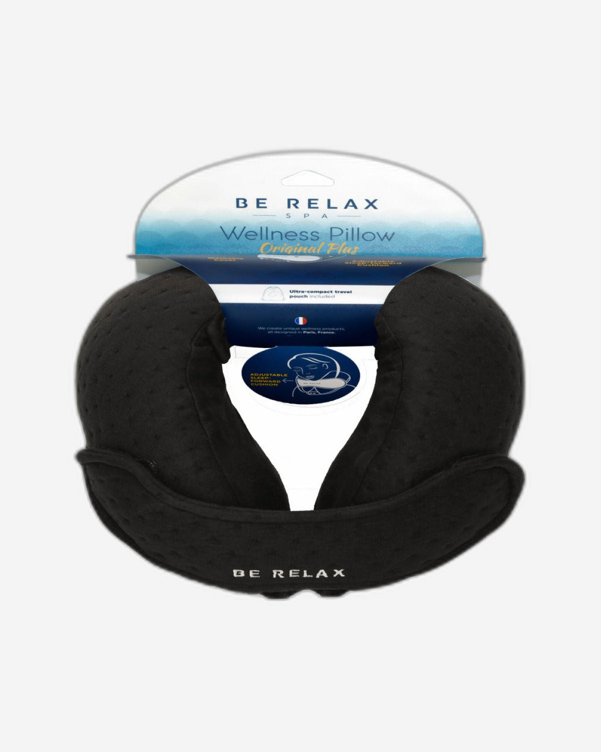 Be Relax Spa Original Plus Wellness Pillow - Black