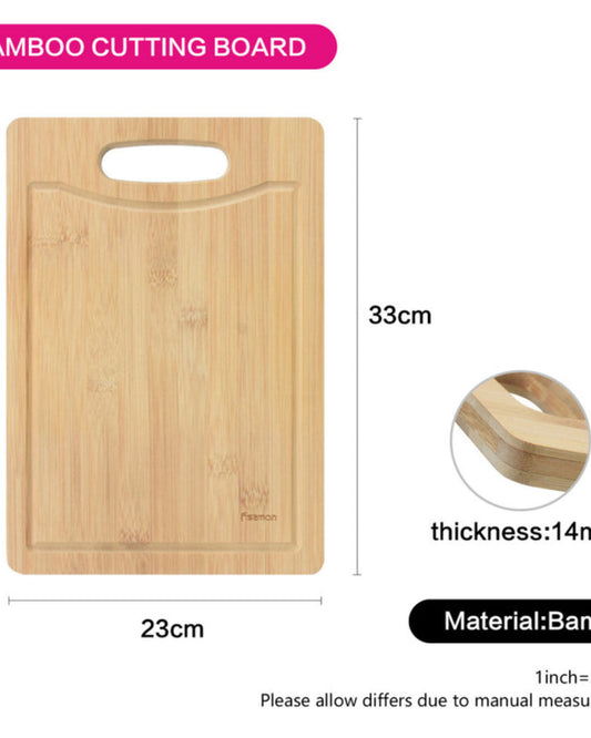 Fissman Multi-Purpose Cutting Board Brown 33cm