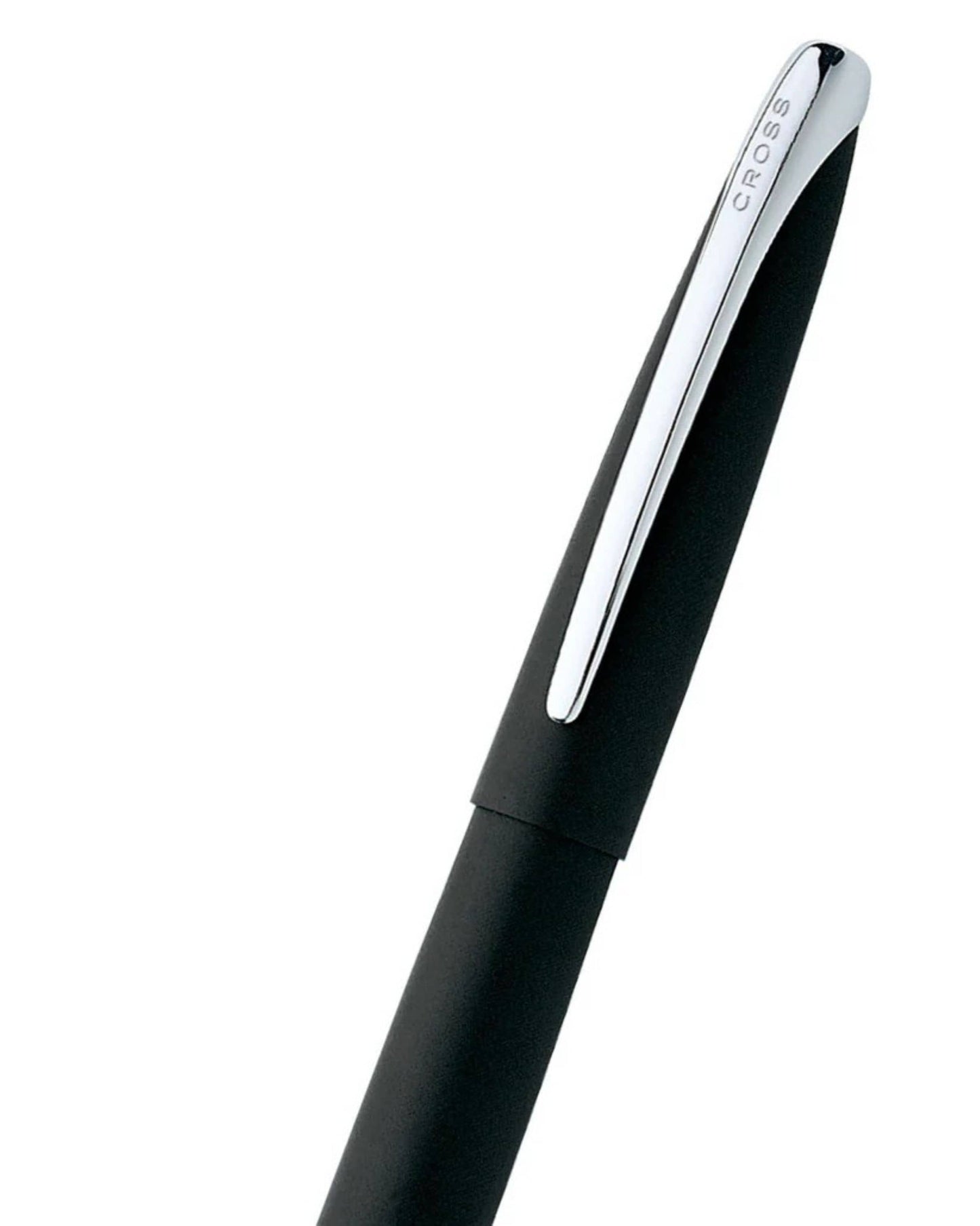 Cross Atx® Basalt Black With Chrome Appointments Fountain Pen