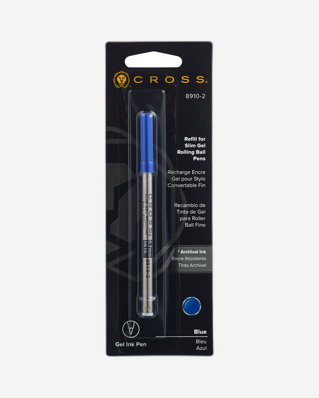 Cross Slim Gel Blue Rollerball Refill