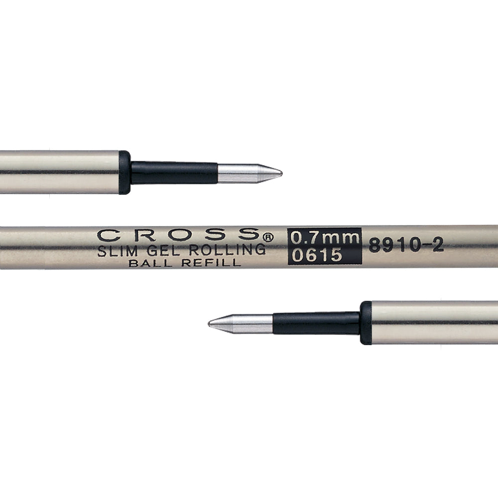 Cross Slim Gel Rollerball Pen Refill - Blue - Single Pack 8910-2