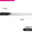 Fissman Bread Knife Epha Black/Silver 20cm