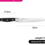 Fissman Slicing Knife Black/Silver 8Inch