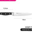 Fissman Slicing Knife Black/Silver 7Inch