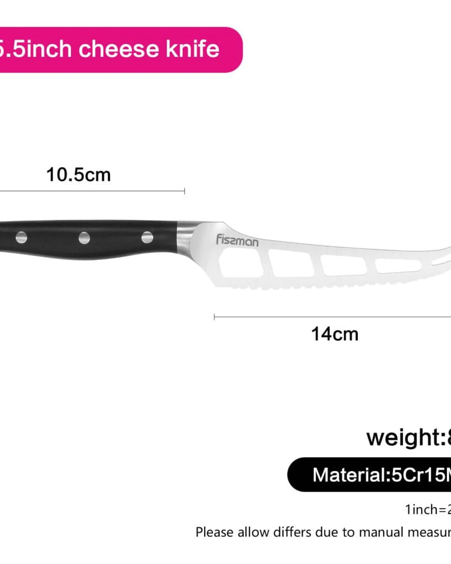 Fissman Cheese Knife Demi Chef 5.5Inch