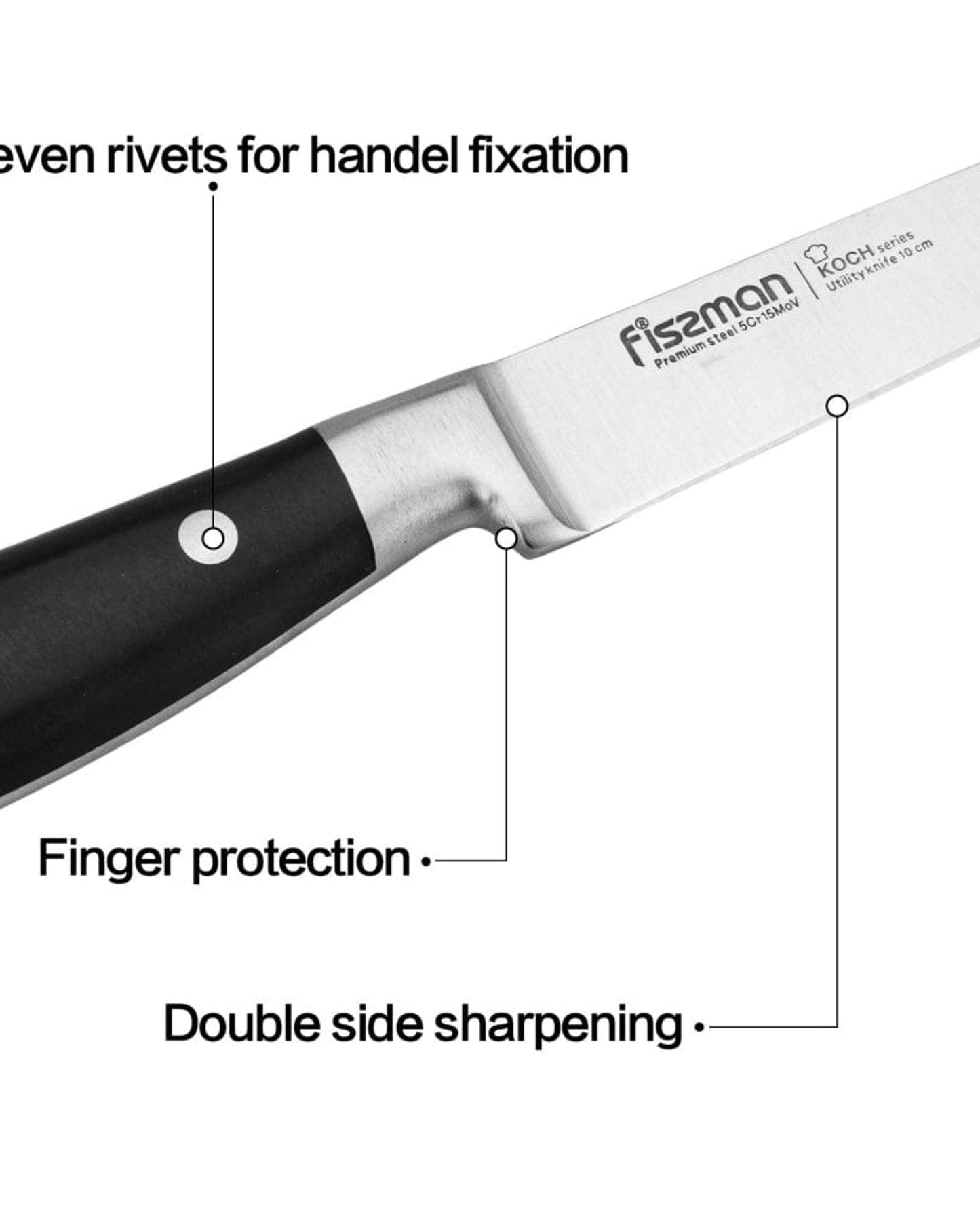 Fissman Utility Knife Koch 4Inch