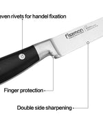 Fissman 4" Utility Knife Koch Series (5Cr15MoV Steel)