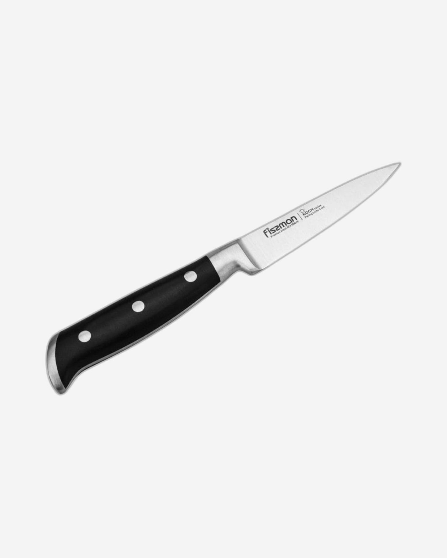 Fissman Paring Knife Stainless Steel  Black/Silver 3.5inch