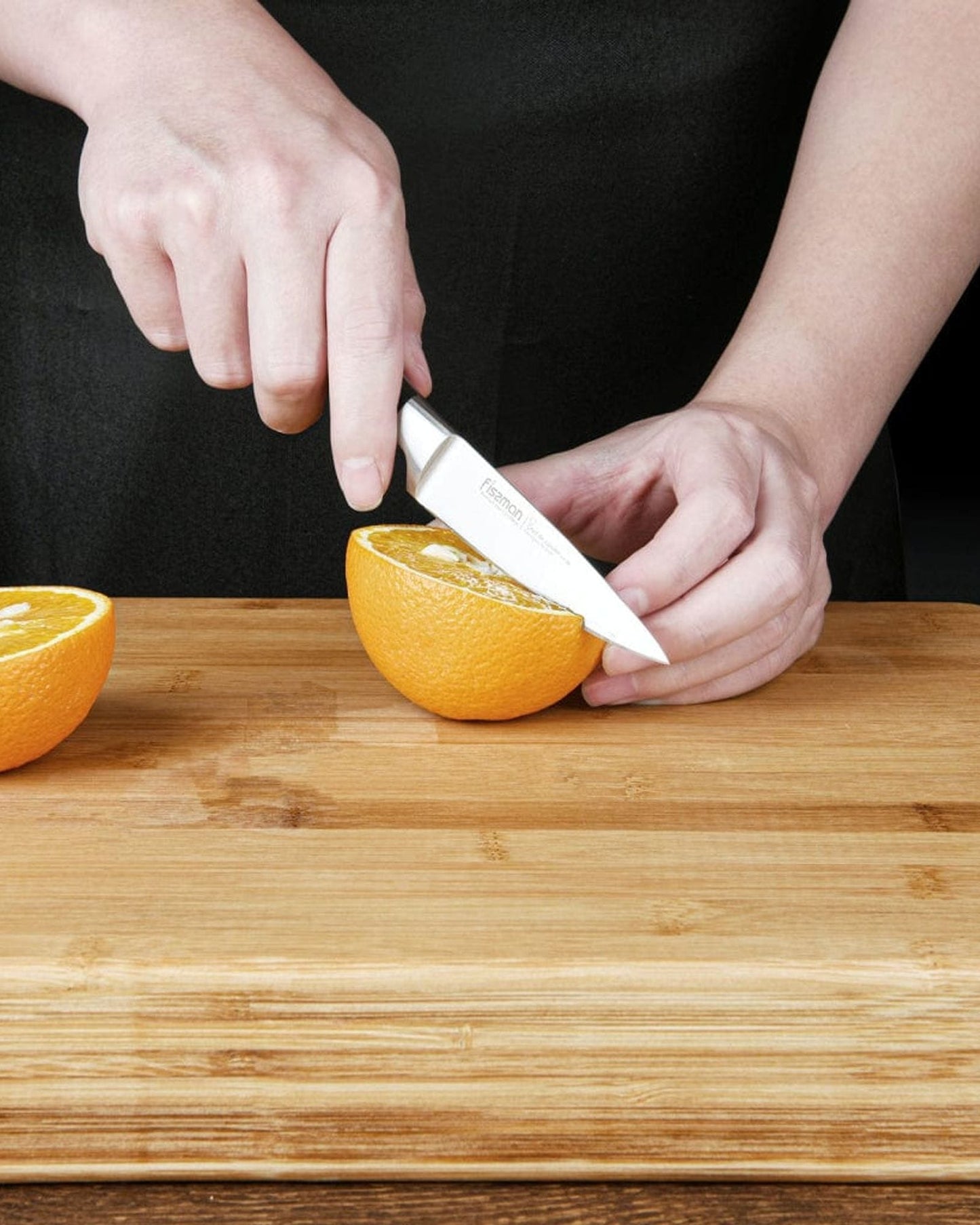 Fissman Paring Knife Chef De Cuisine Black 3.5Inch