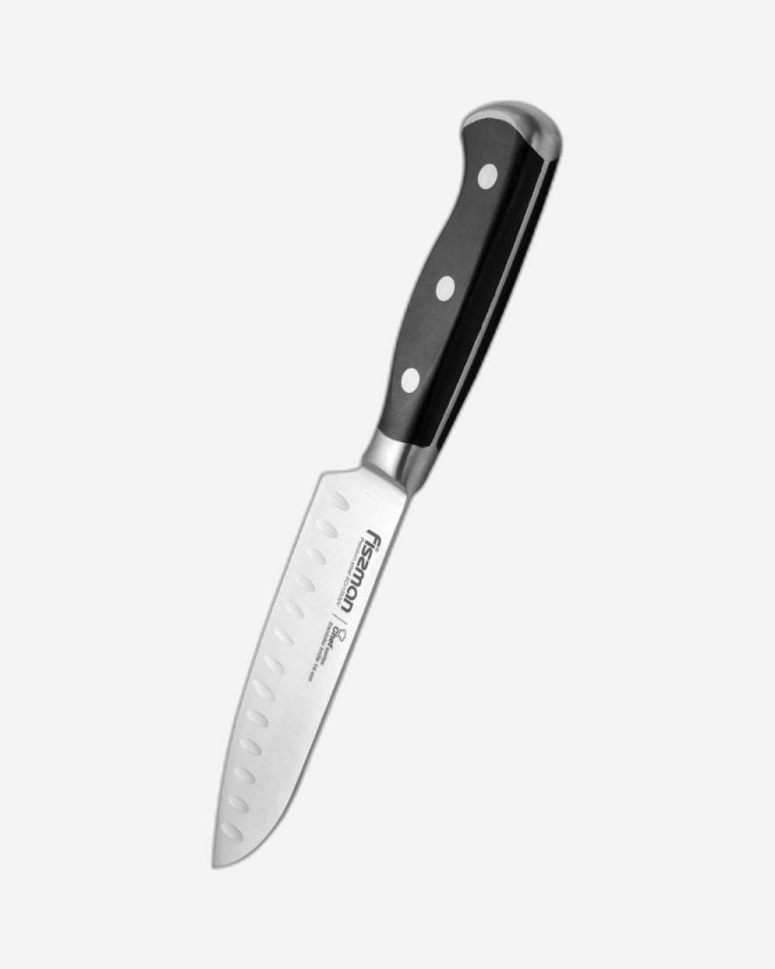 Fissman Santoku Knife Chef Series Black/Silver 5.5inch