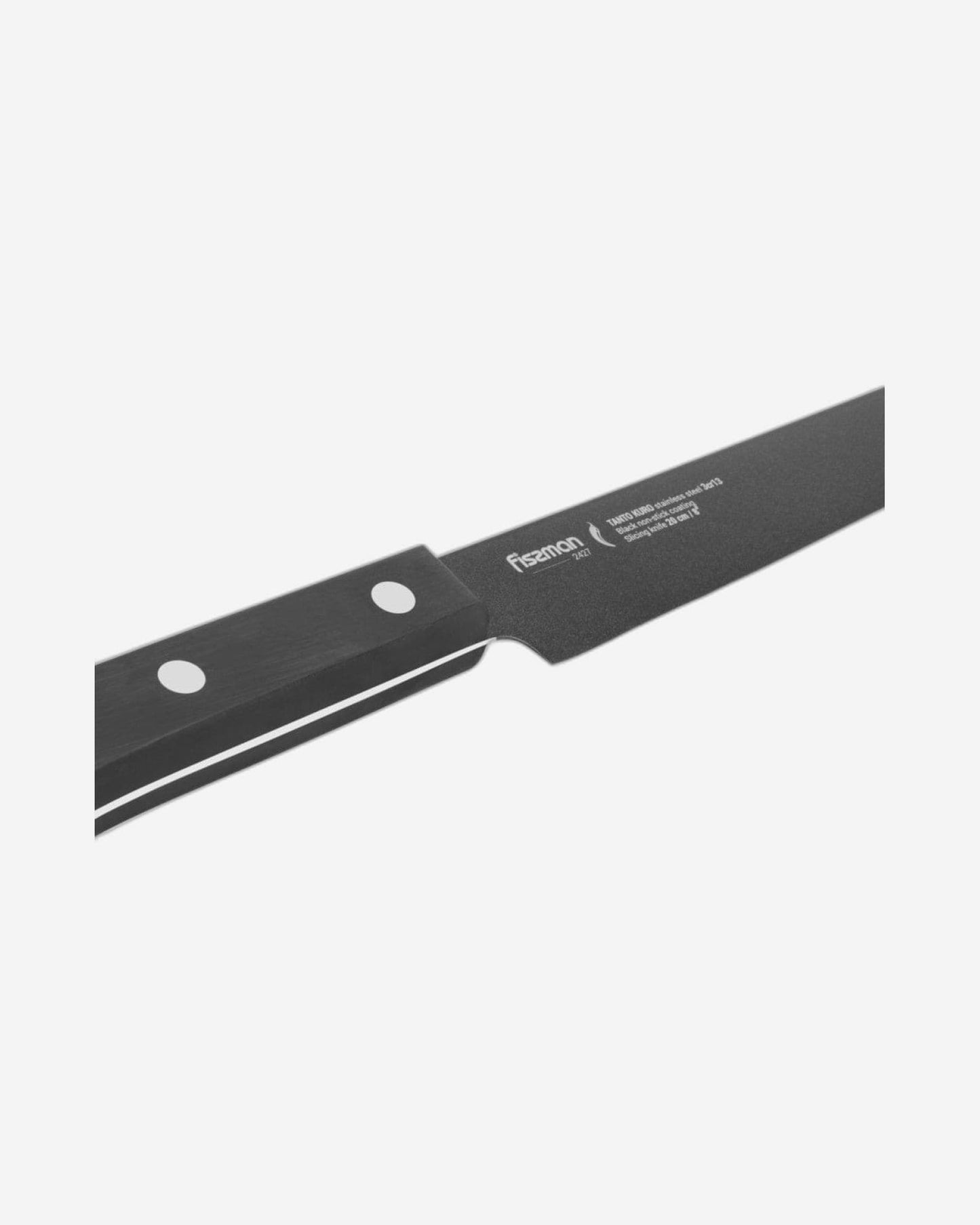 Fissman Slicing Knife Black/Silver 8Inch