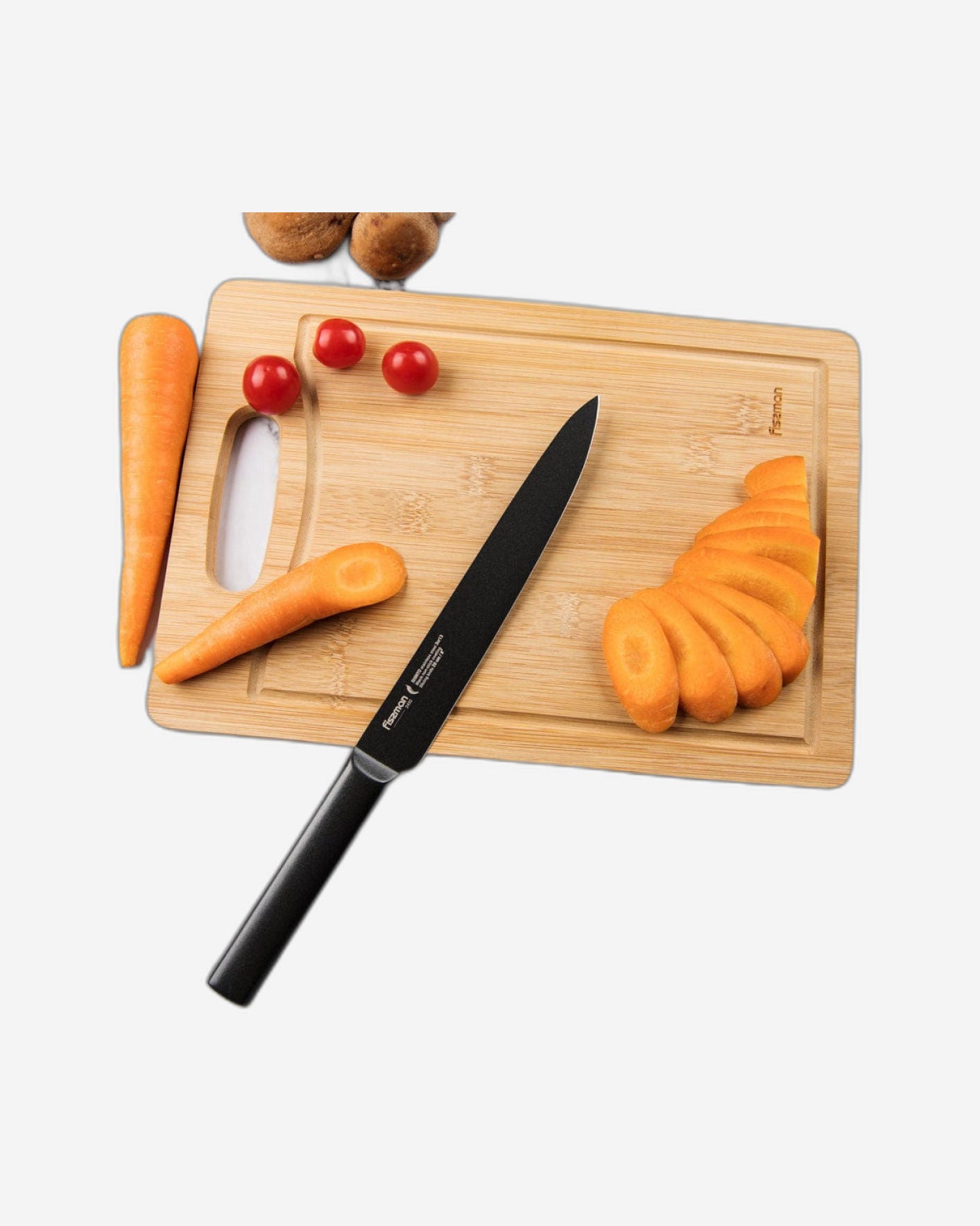 Fissman Slicing Knife Shinto Black 8Inch