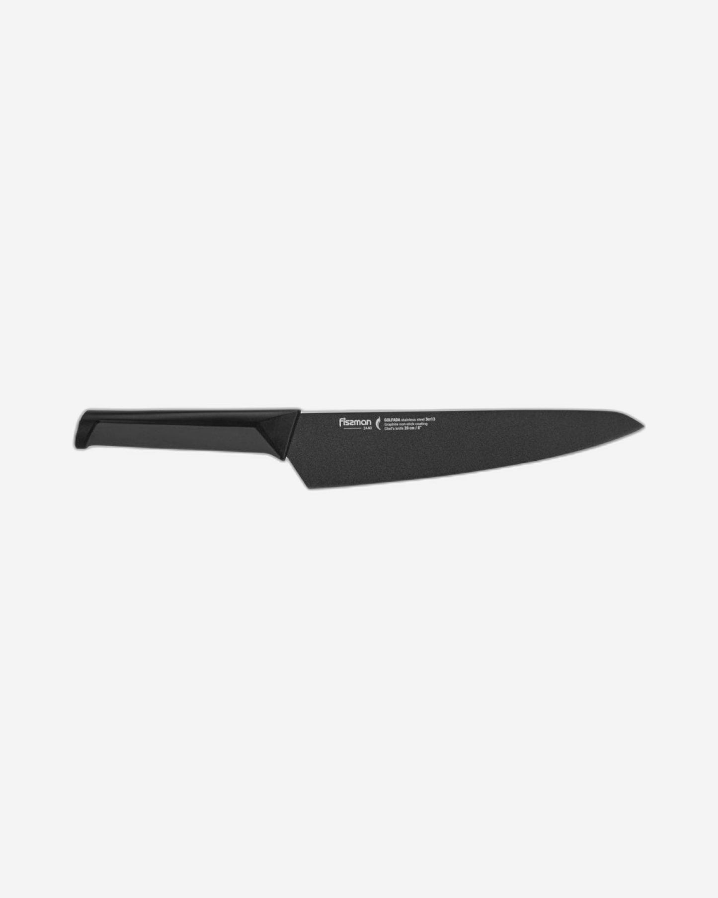 Fissman Chef'S Knife Golfada Series Black 8inch