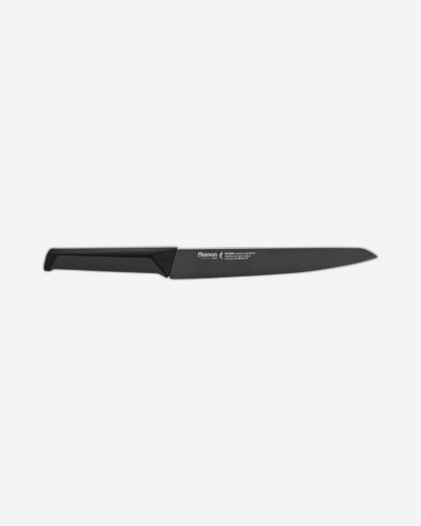Fissman Carving Knife Golfada Black 8Inch