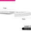 Fissman Santoku Knife Nowaki Silver 5Inch