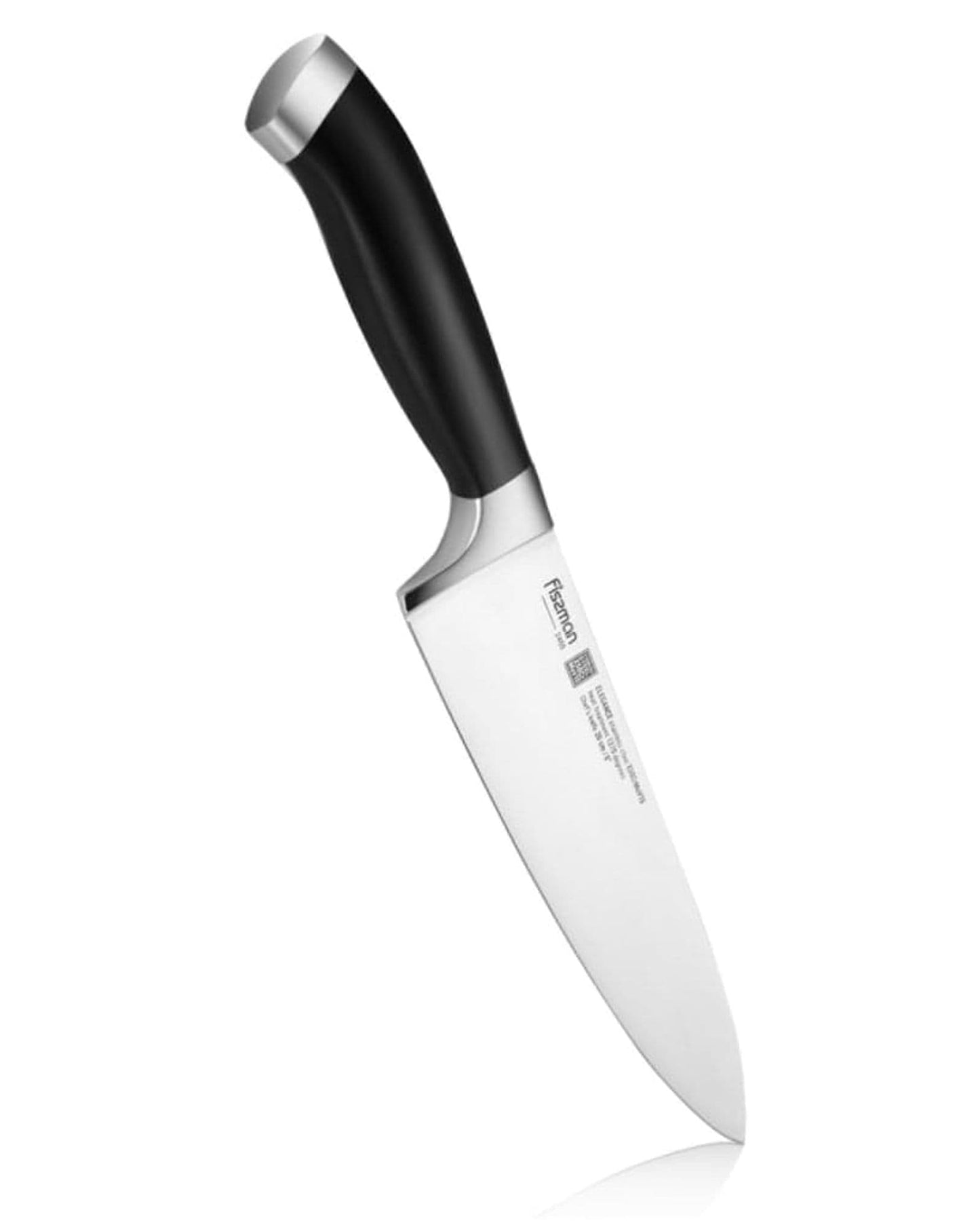 Fissman Chefs Knife Elegance Silver/Black 8Inch