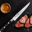 Fissman Steak Knife Kitakami Black/Silver 4.5Inch