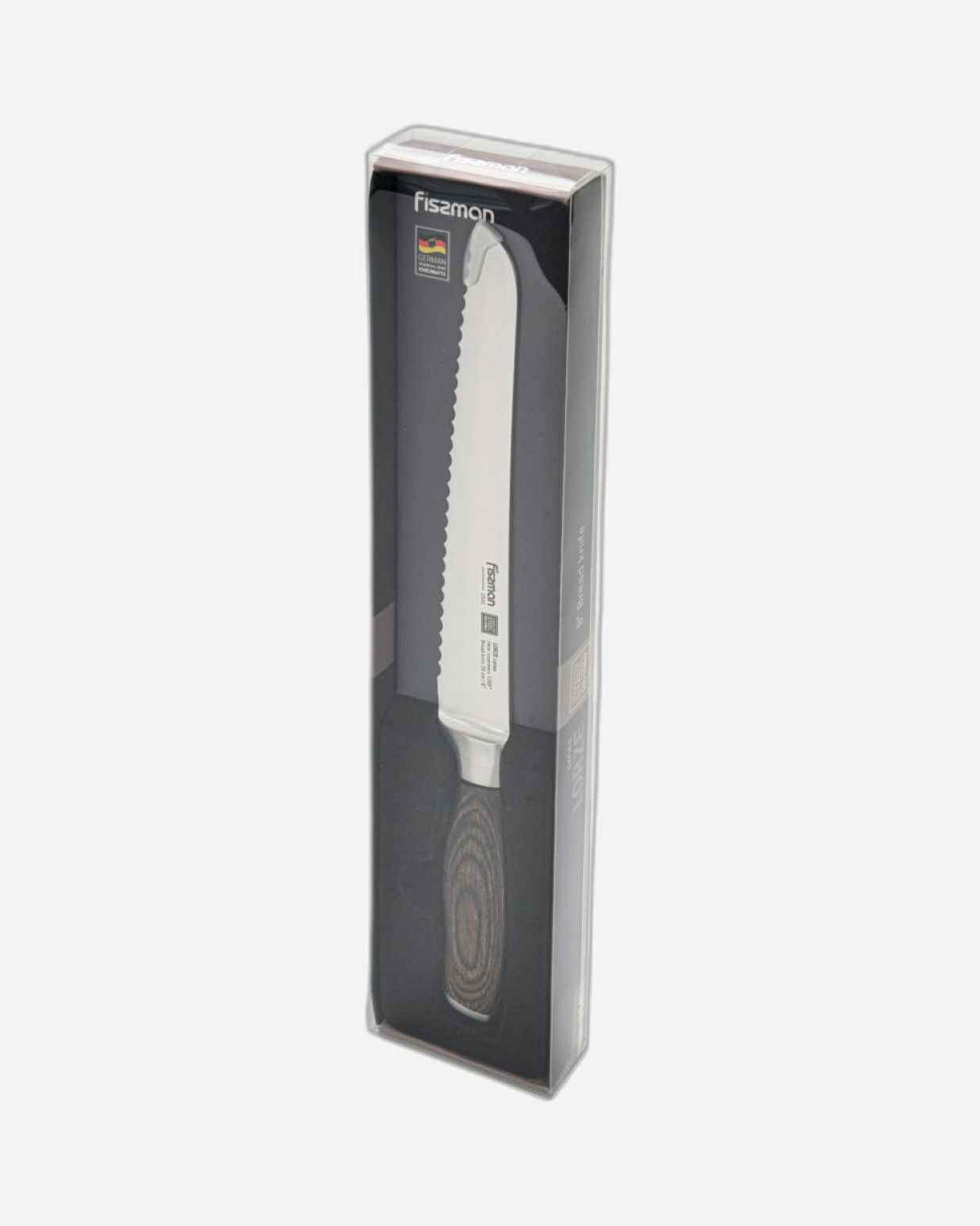 Fissman Bread Knife Lorze Silver/Black 25cm