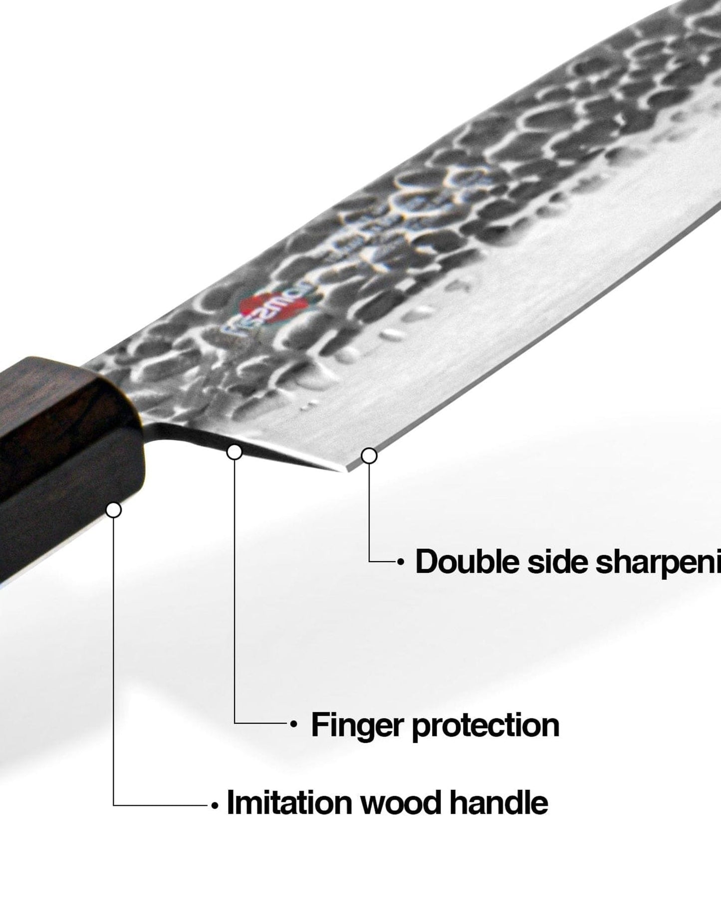 Fissman Santoku Knife Samurai Bokuden 7Inch