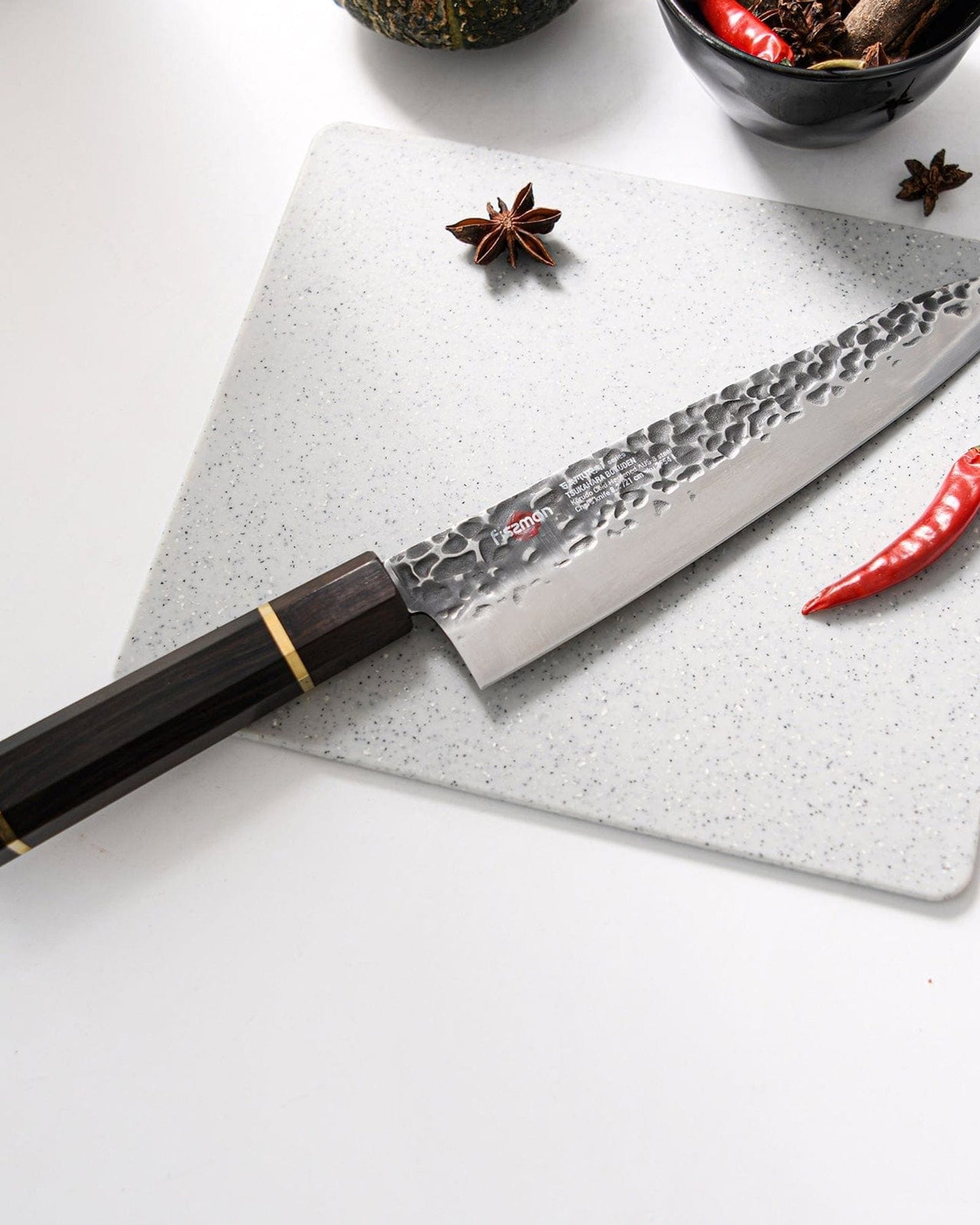 Fissman Chefs Knife Samurai Bokuden 8.2Inch